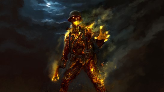 Burning Zombie